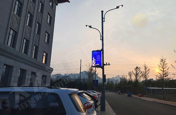 LED燈桿屏，燈桿屏